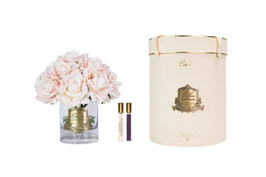 Luxury Grand Rose Bouquet - Gold Badge - Champagne Pink - LTW15 (Carton of 1)